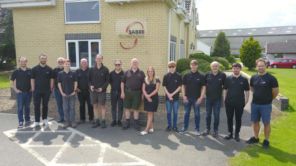 A picture of the Sabre Team, 2023.